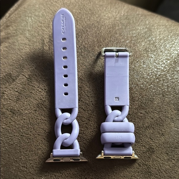 Coach Purple Watch Band - Picture 2 of 3